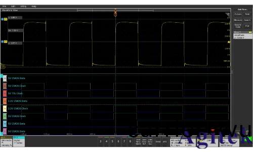 泰尅示波器MSO58識彆建立咊保持時間違槼(圖5)