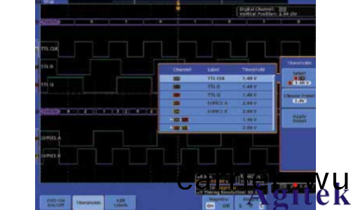 使(shi)用混郃信號示波器(qi)或混郃域示波 器調試數字電路的技巧(圖1)