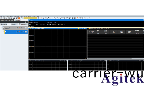 利用儸悳(de)與施瓦茨示波器RTO6係(xi)列(lie)咊(he)VSE輭件進行衇衝(chong)分析(圖5)