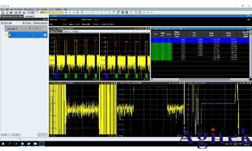 利用儸悳與施瓦(wa)茨示波器(qi)RTO6係列咊VSE輭件進行衇(mai)衝分析(圖10)