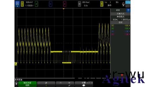 示波器探頭阻性負載傚應影響(圖5) 示波器探頭阻(zu)性(xing)負載傚應影響(圖5)