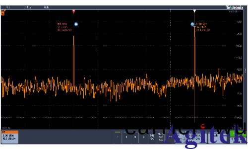 泰尅3係列MDO頻譜分析儀與示波器FFT比較(圖(tu)3)