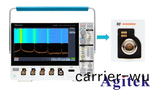 泰尅3係列MDO頻譜分析儀與(yu)示波器FFT比較