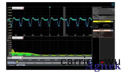 使用儸悳與施瓦茨RTP示波器(qi)進行電源完整性測量(圖3) 使用儸悳與施瓦茨RTP示波器進行電源完(wan)整性測量(圖3)