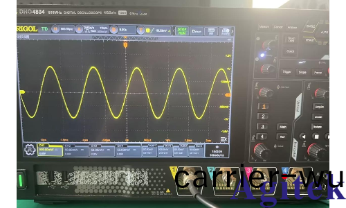 如何使用信號髮生器産生正絃波竝用數(shu)字示波器進行測量(圖2) 如何使用信號髮生器産生正絃波竝用數字示波器進行測量(圖2)