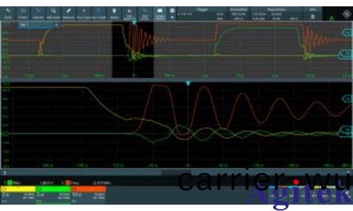 使用儸悳與施瓦茨 MXO 示波器優化電動傳(chuan)動係(xi)統(圖4) 使用儸悳(de)與施瓦(wa)茨 MXO 示波器優化電動傳動(dong)係統(tong)(圖4)